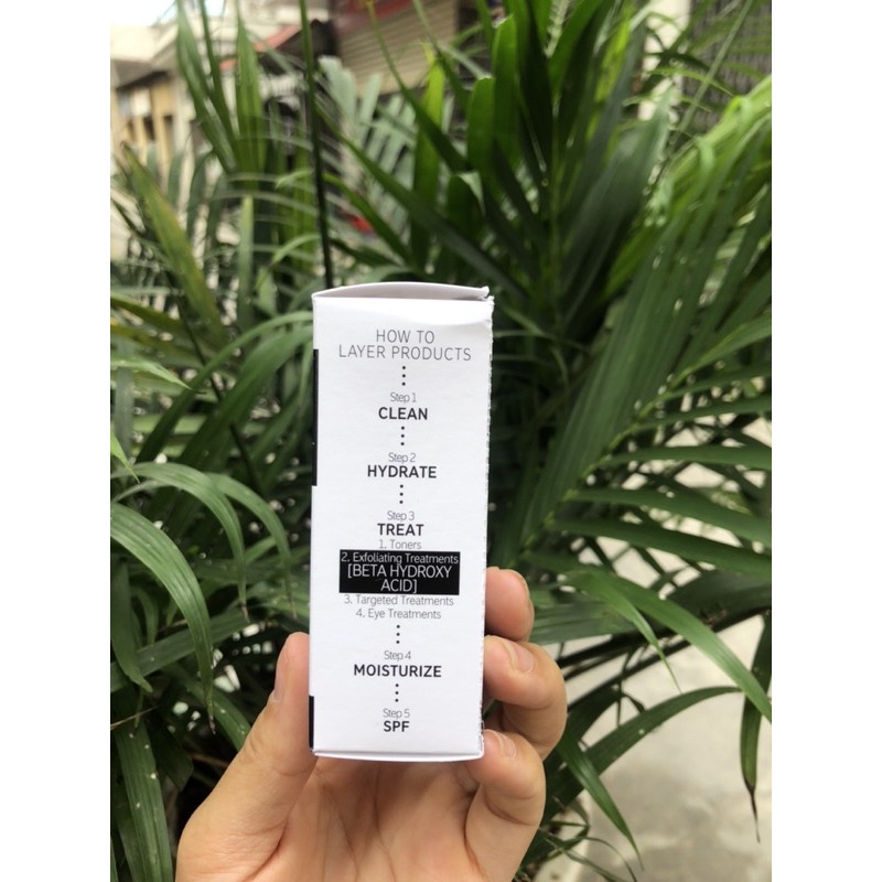 [BILL-SEPHORA] TINH CHẤT TẨY DA CHẾT BHA THE INKEY LIST BETA HYDROXY ACID EXFOLIANT 30ML