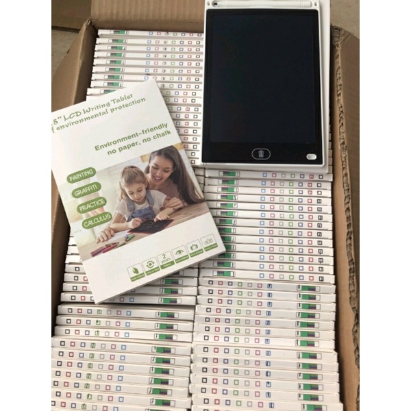 Bảng Viết Bảng Vẽ Điện Tử Thông Minh LCD Tự Động Xóa Thúc Đẩy Tư Duy Sáng Tạo Cho Bé 5 inch 8.5 inch