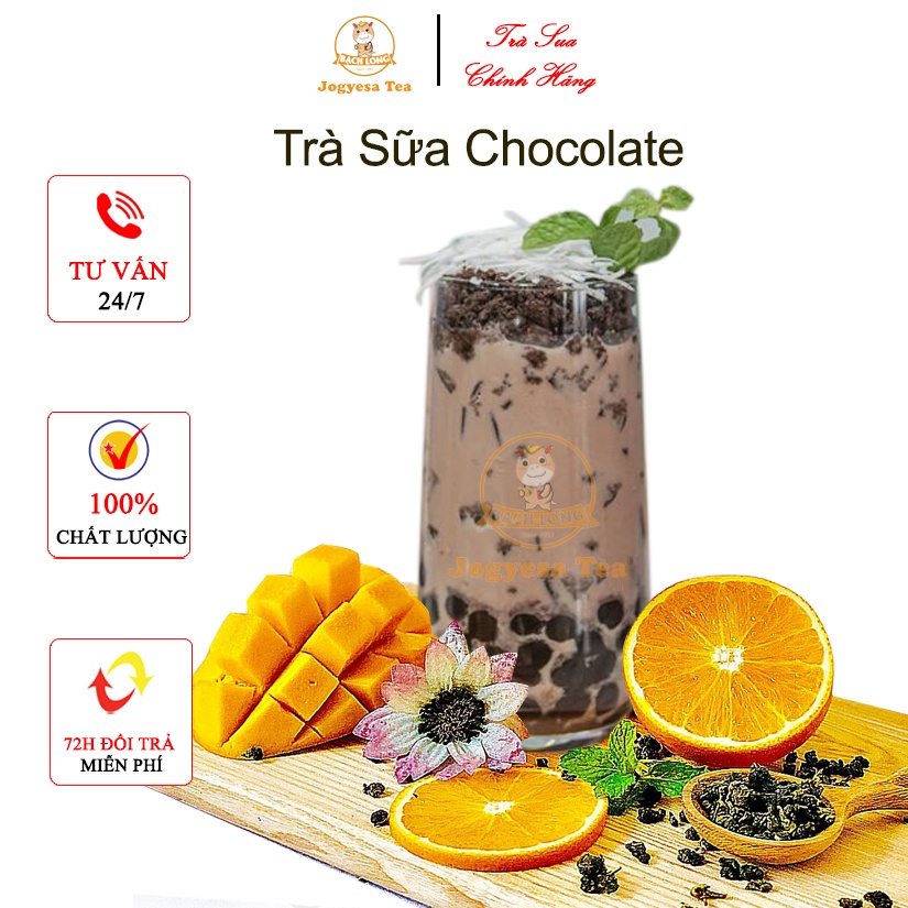 Trà Sữa Trân Châu Tự Pha Tại Nhà Vị Chocolate Ngon Rẻ
