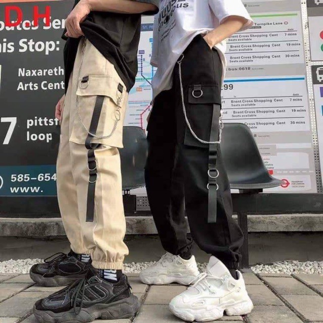 Quần kaki dây xích HDA0919