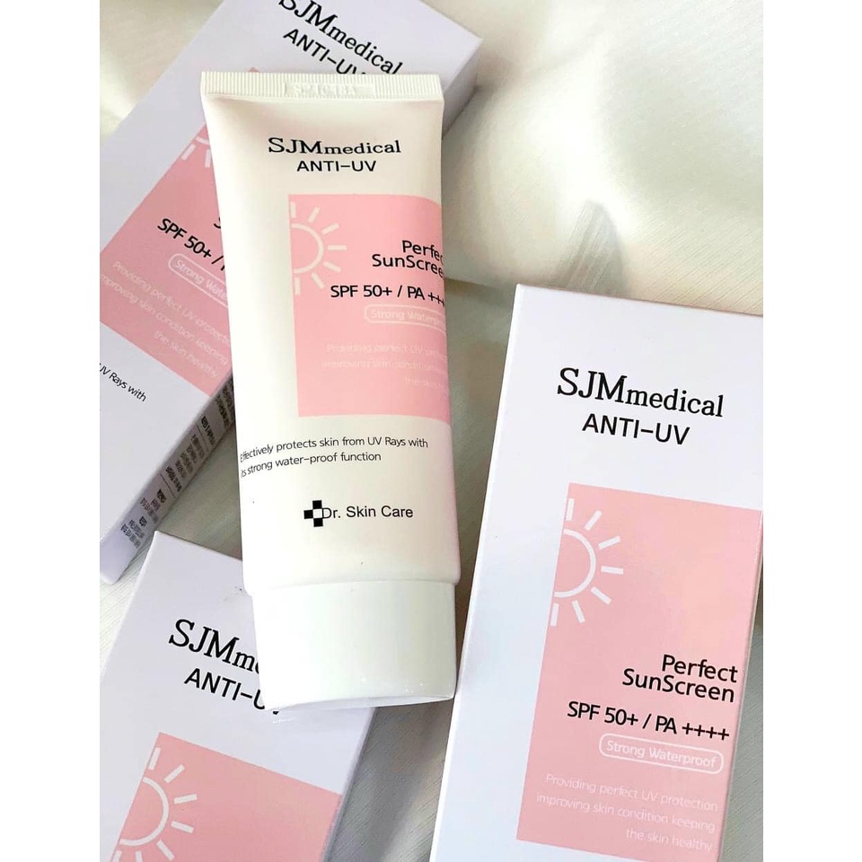 Kem chống nắng SJM Medical Anti UV Perfect SunScreen SPF50+/PA++++ QM Beauty - Bini.store.official
