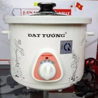Nồi hầm chậm, hầm cháo, kho cá Đạt Tường 2,5 Lít. Hàng Việt Nam chất lượng cao