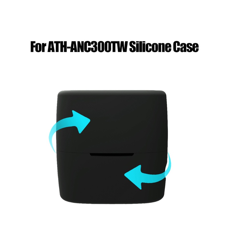 Vỏ Bảo Vệ Hộp Sạc Tai Nghe Airpods ATH-ANC300TW Bằng Silicon Chống Rơi | BigBuy360 - bigbuy360.vn
