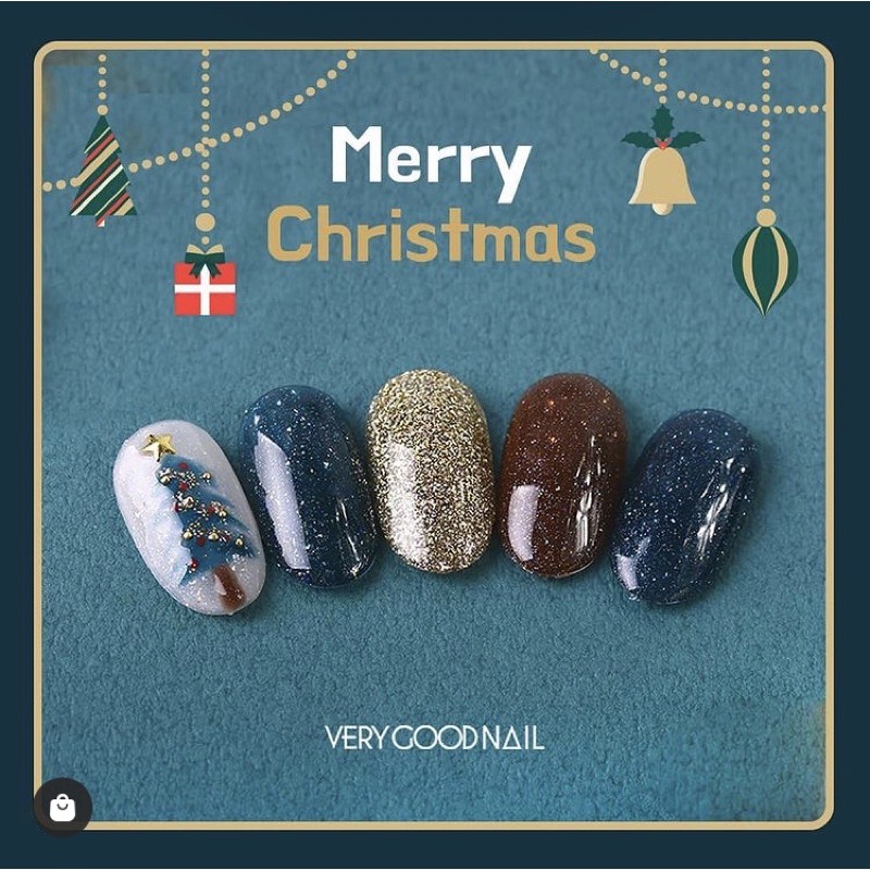 Bộ sản phẩm sơn gel cao cấp Hàn Quốc Very Good Nail mùa đông