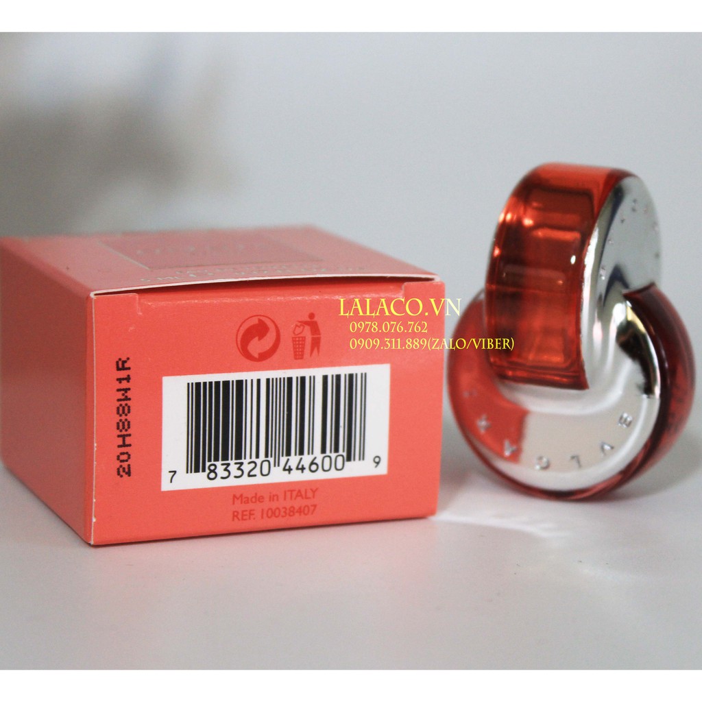 [ mini ] Nước hoa nữ mini Bvlgari Omnia Coral EDT 5ml | Thế Giới Skin Care