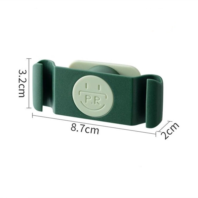 Set 4 Giá Đỡ Giữ Dây Cáp Sạc Tự Dính Tường Sáng Tạo Cho Phòng Ngủ/Nhà Bếp
