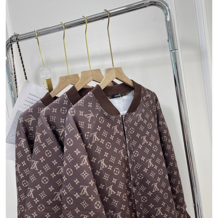 [ 𝐅𝐑𝐄𝐄 𝐒𝐇𝐈𝐏 ]  ÁO KHOÁC BOMMER LV PHỐI BO CHẤT NỈ TÀU MÓNG MẶT MỊN K SÙI Ạ