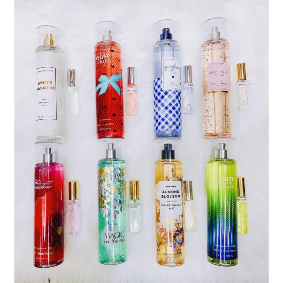 (FREESHIP 50K)[ 30ml ] XỊT THƠM BATH AND BODY WORKS - Body Mist STORE