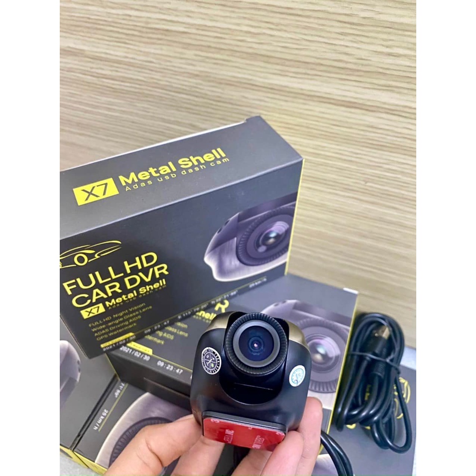Camera Hành Trình androi X7 Full HD Kết Nối Màn Hình DVD Android Ô Tô-Camera hành trình ô tô androi cảnh báo làn đường
