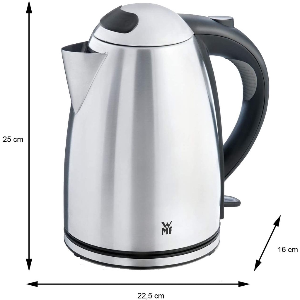 Ấm siêu tốc WMF Stelio 1,7L - ấm công suất lớn, đun siêu nhanh [Nhập khẩu chính hãng Đức]