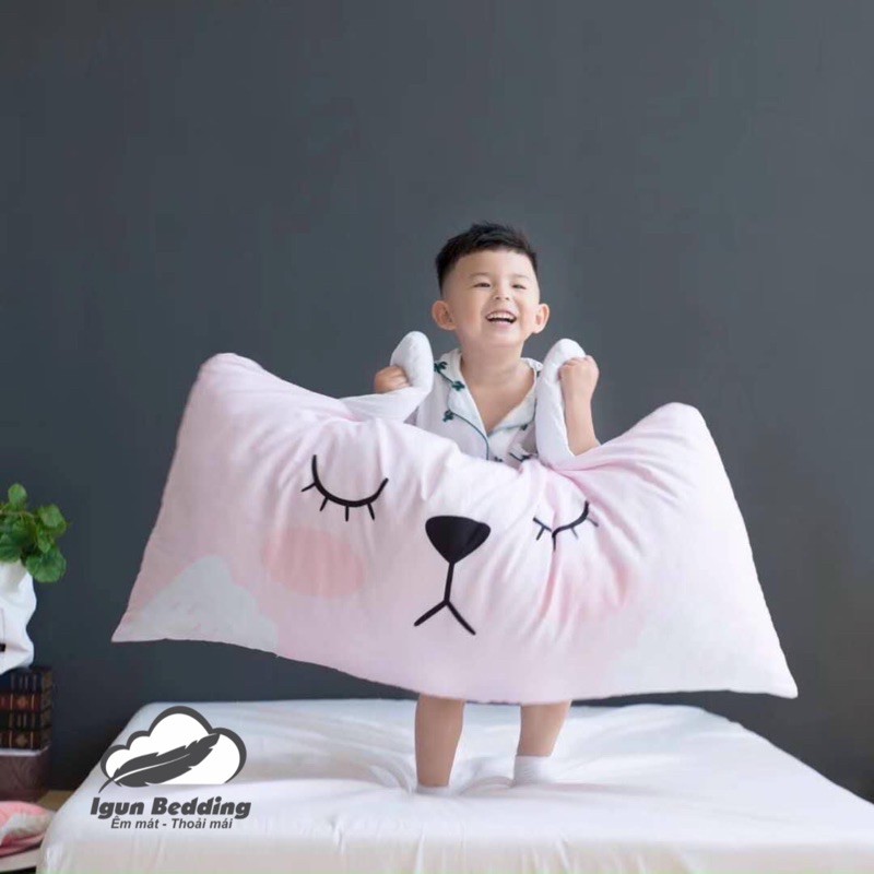 Gối Tựa Kê Đầu Giường Ngộ Nghĩnh Êm Ái, Size 110cmx50cm