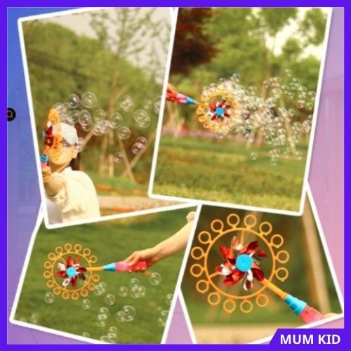 Đồ chơi trẻ em chong chóng thổi bong bóng xà phòng cho bé vận động vui nhộn giảm xả stress MUMKID 35