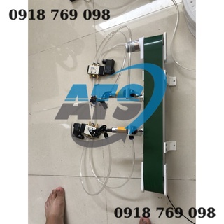 mô hình phân loại màu sắc và chiều cao dùng PLC