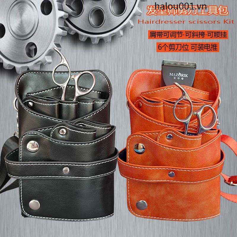 Túi đeo chéo đựng kéo cắt tóc phong cách retro