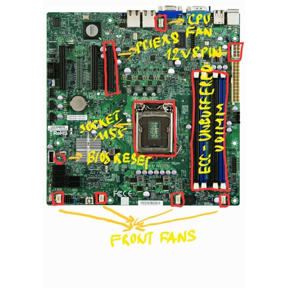 Main server Supermicro, Intel, socket 1155, RAM DDR3 unbuffered ECC | BigBuy360 - bigbuy360.vn