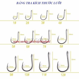 Gói Lưỡi Câu Chinu Hook made korea-Lưỡi câu cá-móc câu