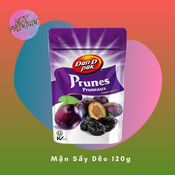 Mận Mỹ sấy dẽo  - Prunes  DAN.D PAK 120G