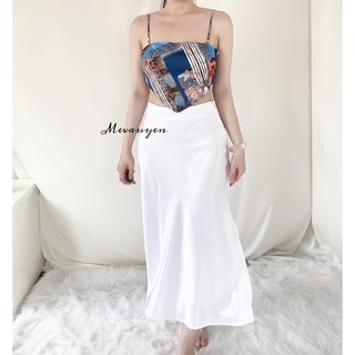 Chân váy lụa (lẻ 1 chân váy lụa) Mevauyen