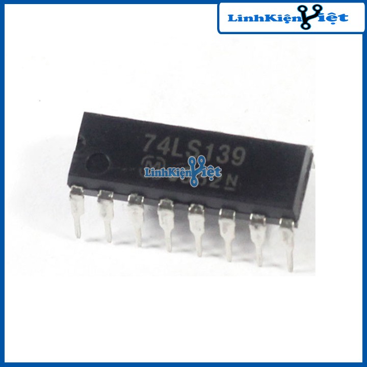 Sản Phẩm 74LS139 2 to 4 Decoder/Demultiplexer DIP16 Tiện Dụng