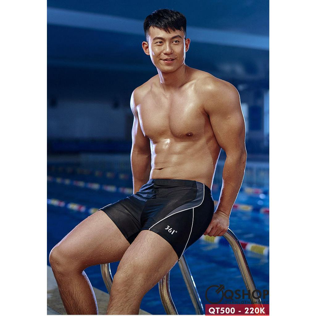 Quần bơi nam boxer đơn giản QSHOP QT500