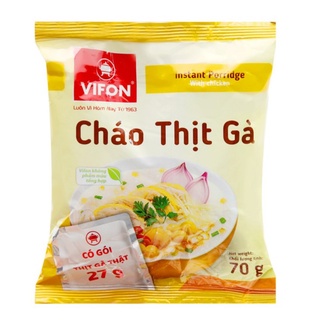 Gói Cháo Gà Có Thịt Vifon 70gr