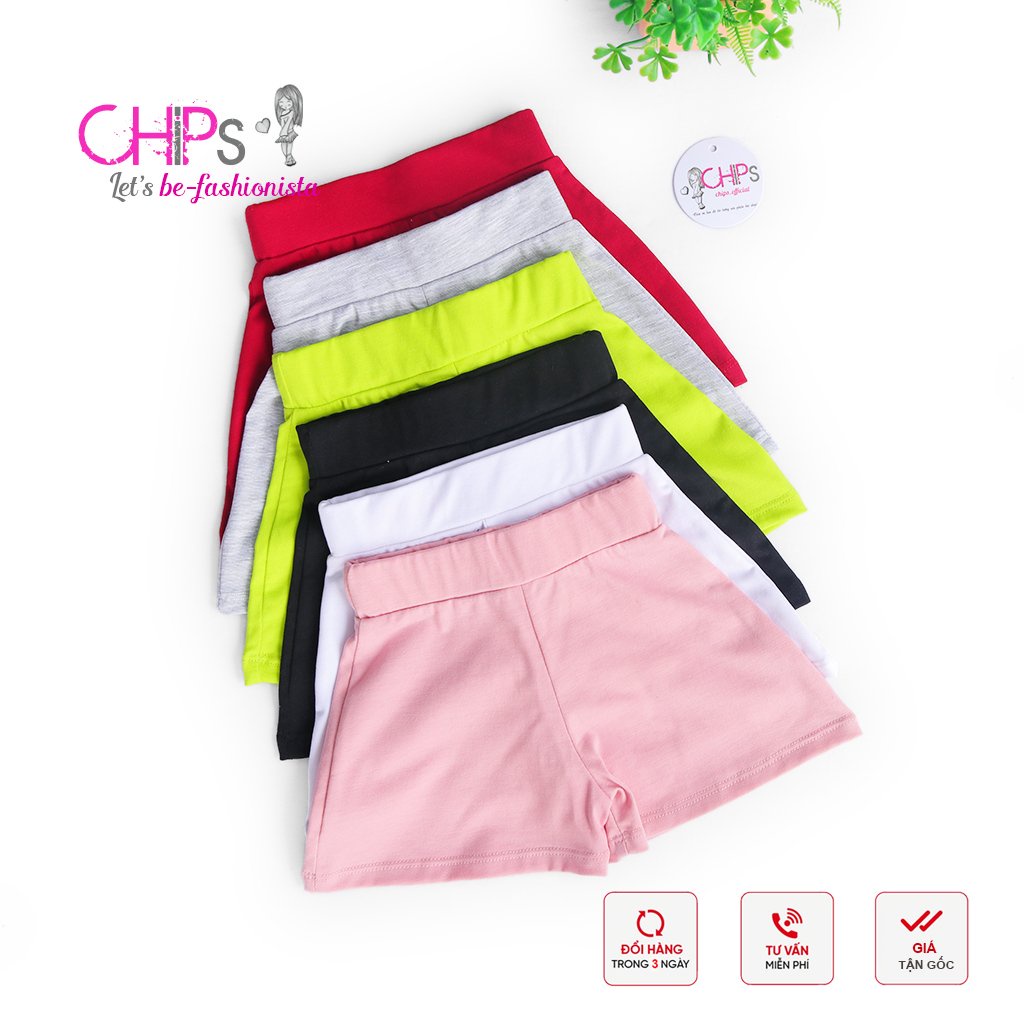 Quần Thun Cotton Đùi Co Dãn Mùa Hè Cực Yêu Cho Bé