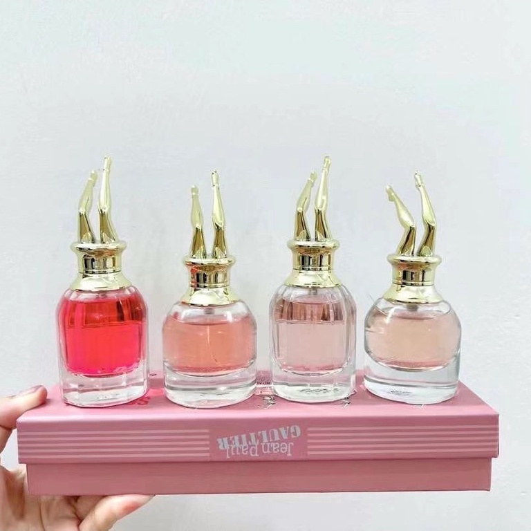 【Tặng 1 lọ nước hoa 2ml】Bộ 4 lọ nước hoa Jean Paul Gaultier độc đáo 30ml