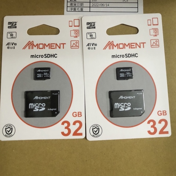Thẻ nhớ 32GB MicroSDHC U1 Moment 90Mb/s - Hãng phân phối chính thức