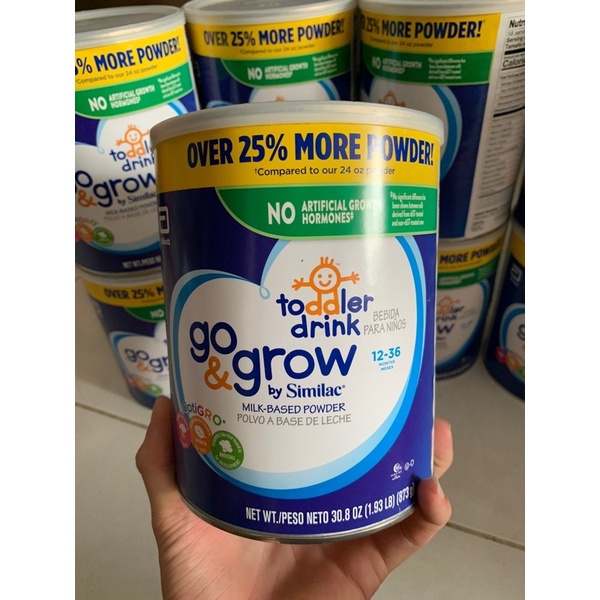 Sữa Similac Go &amp; Grow 873g (có bill Mỹ)