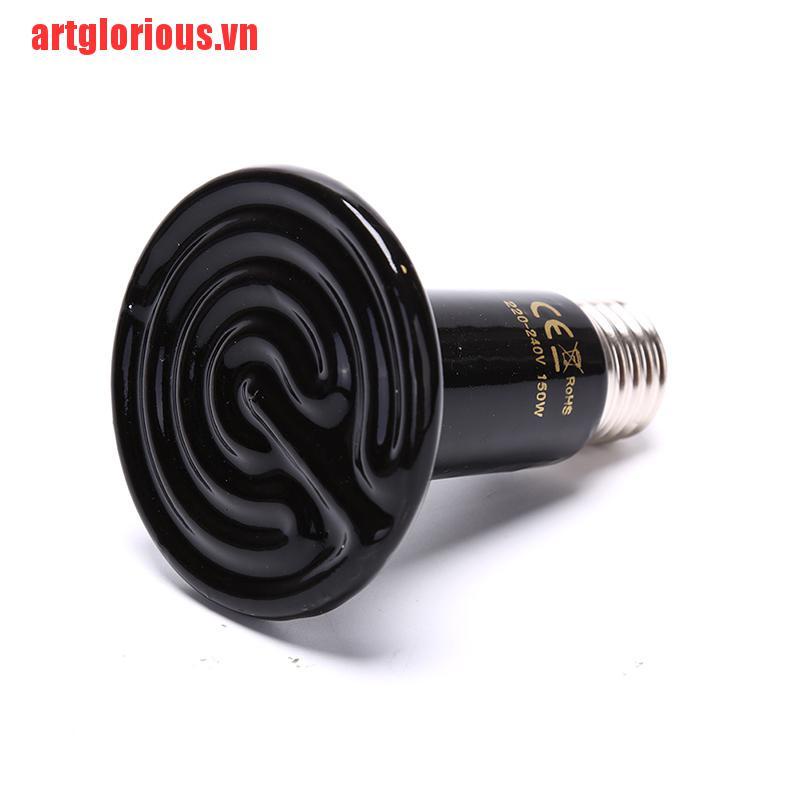 Đèn Sưởi Ấm Bằng Gốm Hồng Ngoại Dành Cho Bò Sát