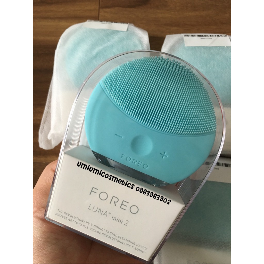 [Hàng Auht Hàn Quốc] Máy rửa mặt có chế độ sóng siêu âm cao cấp Masage FOREVer LUNA MINI 2 | BigBuy360 - bigbuy360.vn