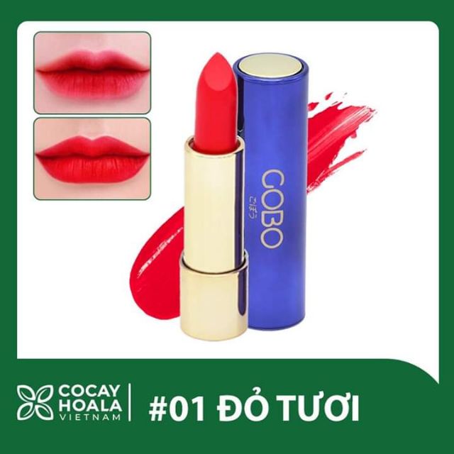 [Tặng pad silicon rửa mặt] Son GOBO Naturrle Lipstick | BigBuy360 - bigbuy360.vn