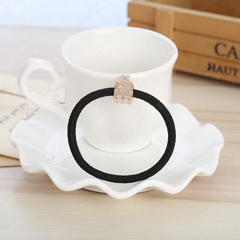 1 Dây Cột Tóc Co Giãn Dày Phong Cách Hàn Quốc