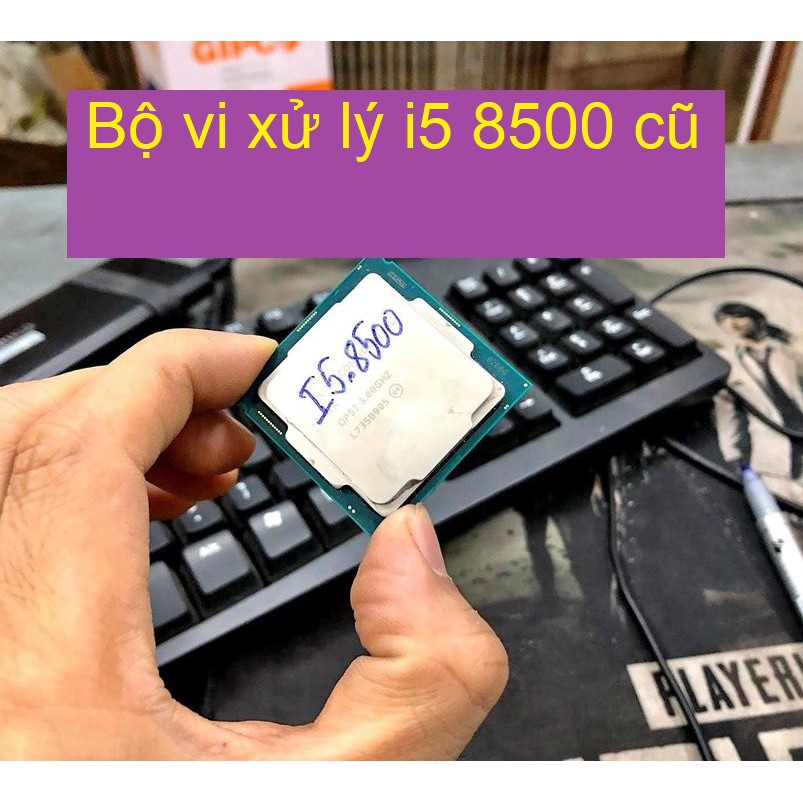 CPU Intel Core i5 8500 (4.10GHz, 9M, 6 Cores 6 Threads) Bộ vi xử lý máy tính i5-8500 cũ (Giá Khai Trương)