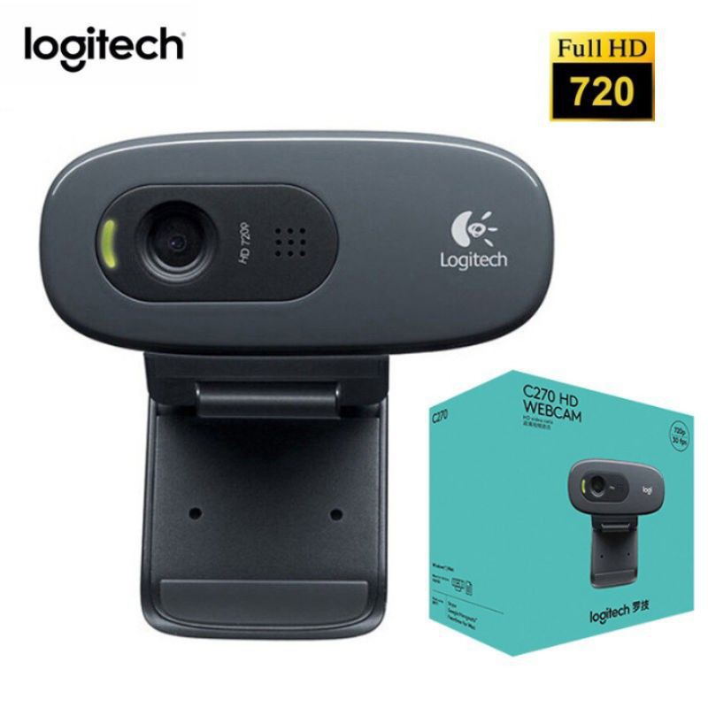 Webcam Logitech C270 - Hàng Chính Hãng Bảo Hành 2 Năm