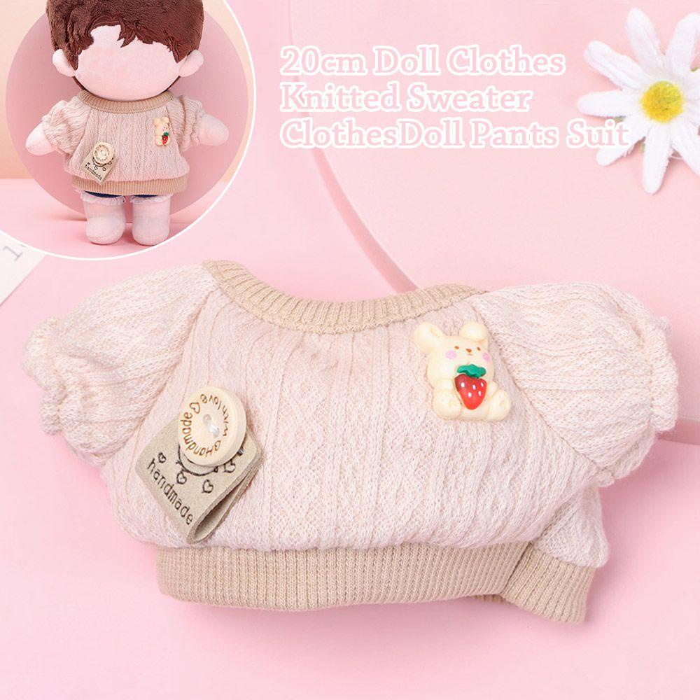 Bộ Quần Áo Ngắn Cho Búp Bê 20cm DIY