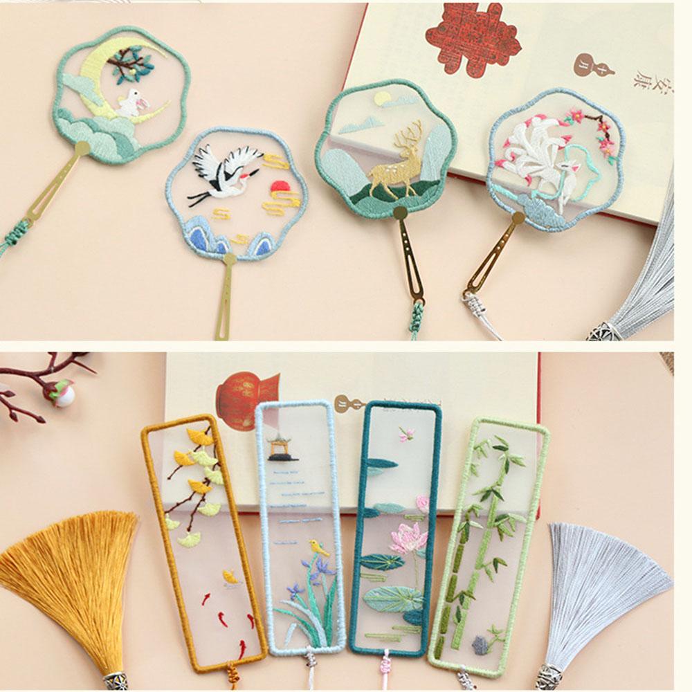 SUSANS Bộ Dụng Cụ Kẹp Sách Thêu Thủ Công DIY Cho Người Mới Bắt Đầu