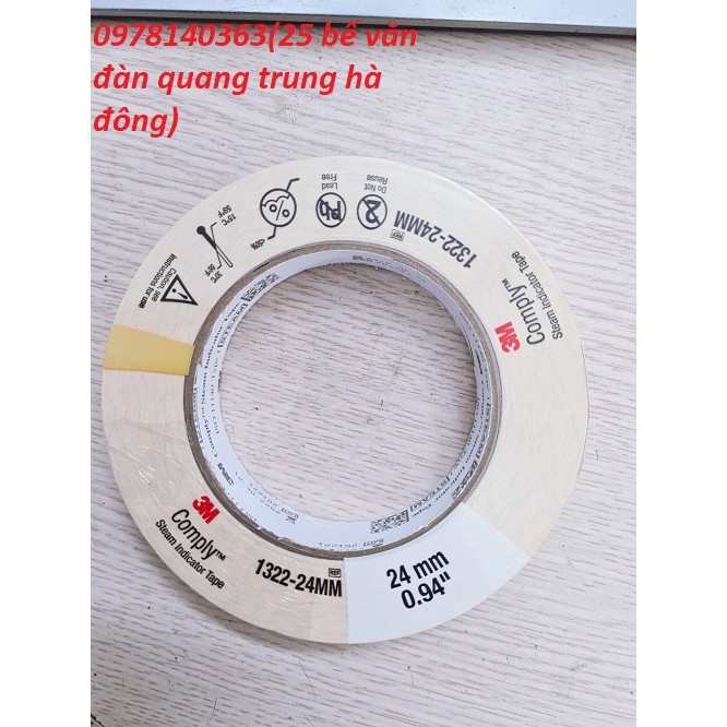 Băng giấy chỉ thị nhiệt 3M1322 35315