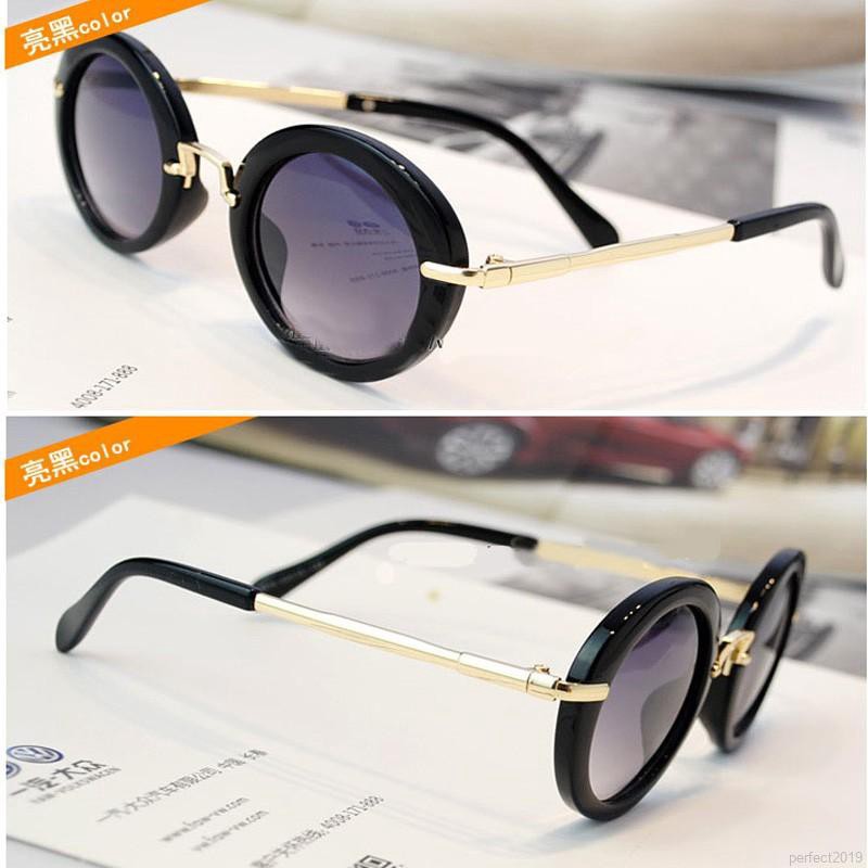 Kính mát gọng tròn phong cách thời trang vintage dành cho bé gentle monster | BigBuy360 - bigbuy360.vn