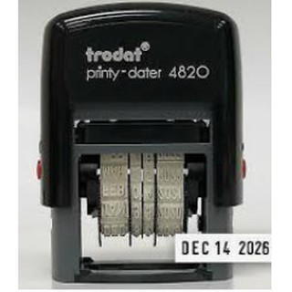 Dấu ngày tháng năm cao 4mm (Trodat 4820)