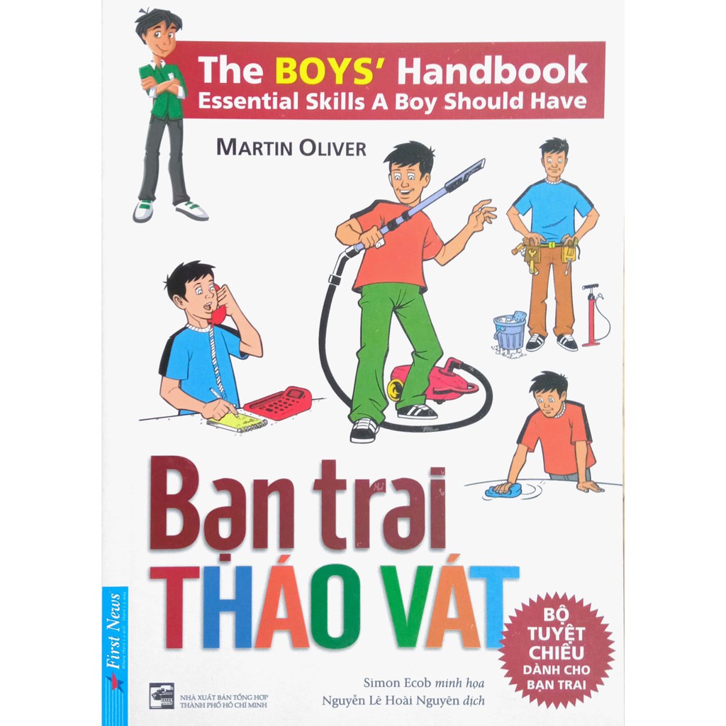 Sách - Bạn Trai Tháo Vát - The BOYS' Handbook (Bộ tuyệt chiêu dành cho bạn trai)
