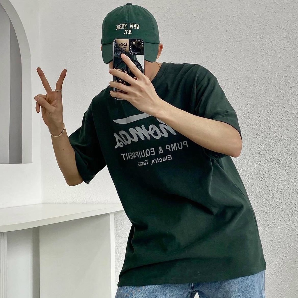 Áo Phông 3158 Dáng Rộng In Chữ Thomas Chất Cotton Khô Nam Nữ Mặc Đều Xinh | BigBuy360 - bigbuy360.vn