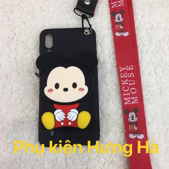 <3 Ốp điện thoại TPU tích hợp ví tiền hình thú đáng yêu cho oppo F9/A5S/A7/F9PRO/F11/F11PRO <3