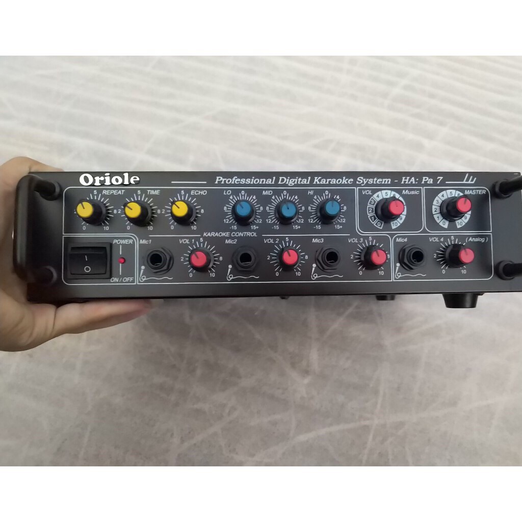 Ampli mini Oriole PA7 220V - 250W PA7