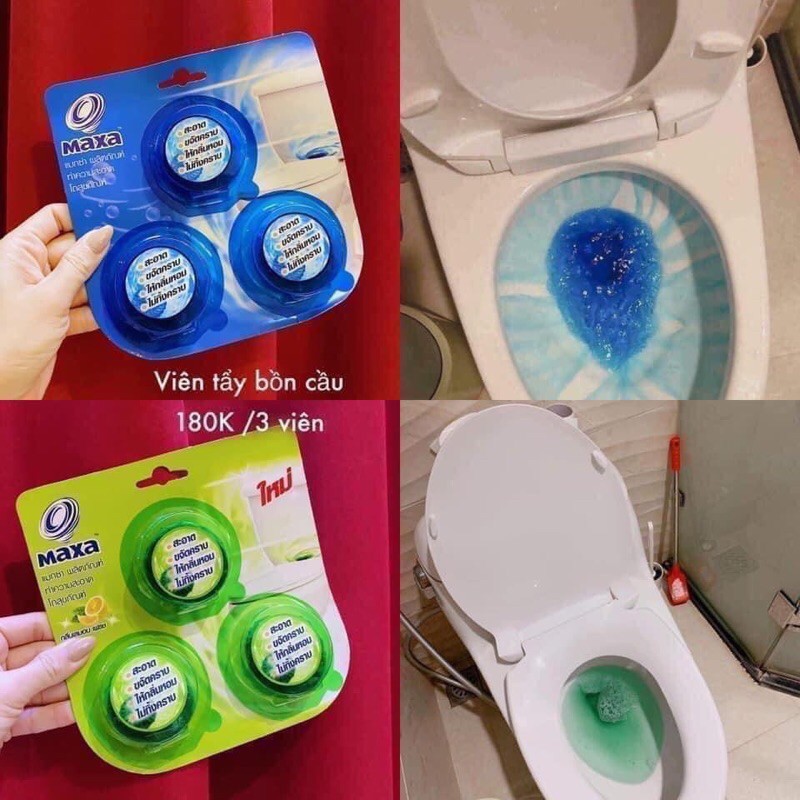 3 Viên Thả Trong Bồn Toilet Thái Lan