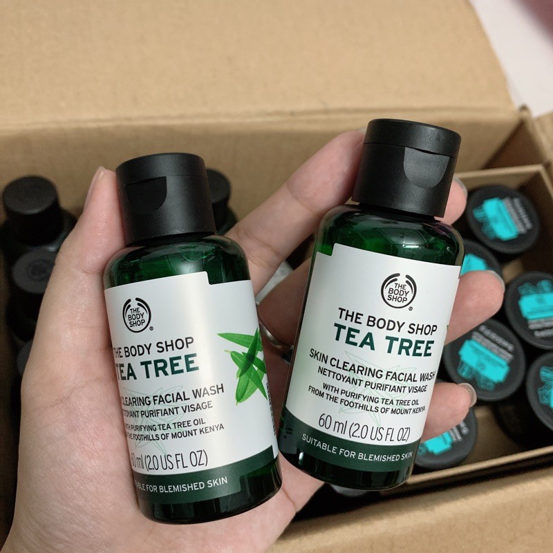 [DATE 2023] SỮA RỬA MẶT TEA TREE THE BODY SHOP 60ml