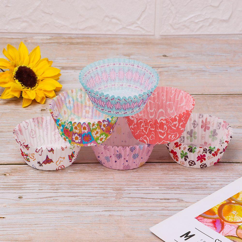 Giá Đỡ Cốc Giấy Chống Dầu Dùng Làm Bánh Muffin Tiện Dụng