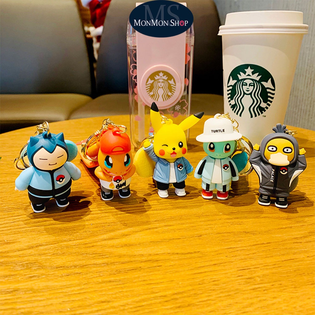 Móc Khóa Pokemon 🧸 Móc Khóa Anime siêu kute chất lượng đảm bảo