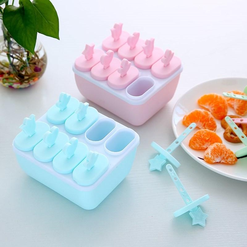 Khuôn Làm Kem Lúa Mạch 8 Que Tiện Dụng