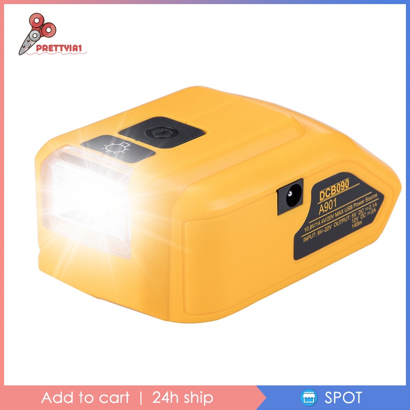 Nguồn Cấp Điện USB Prettyia1 DCB090 20V 12V Cho Điện Thoại Di Động